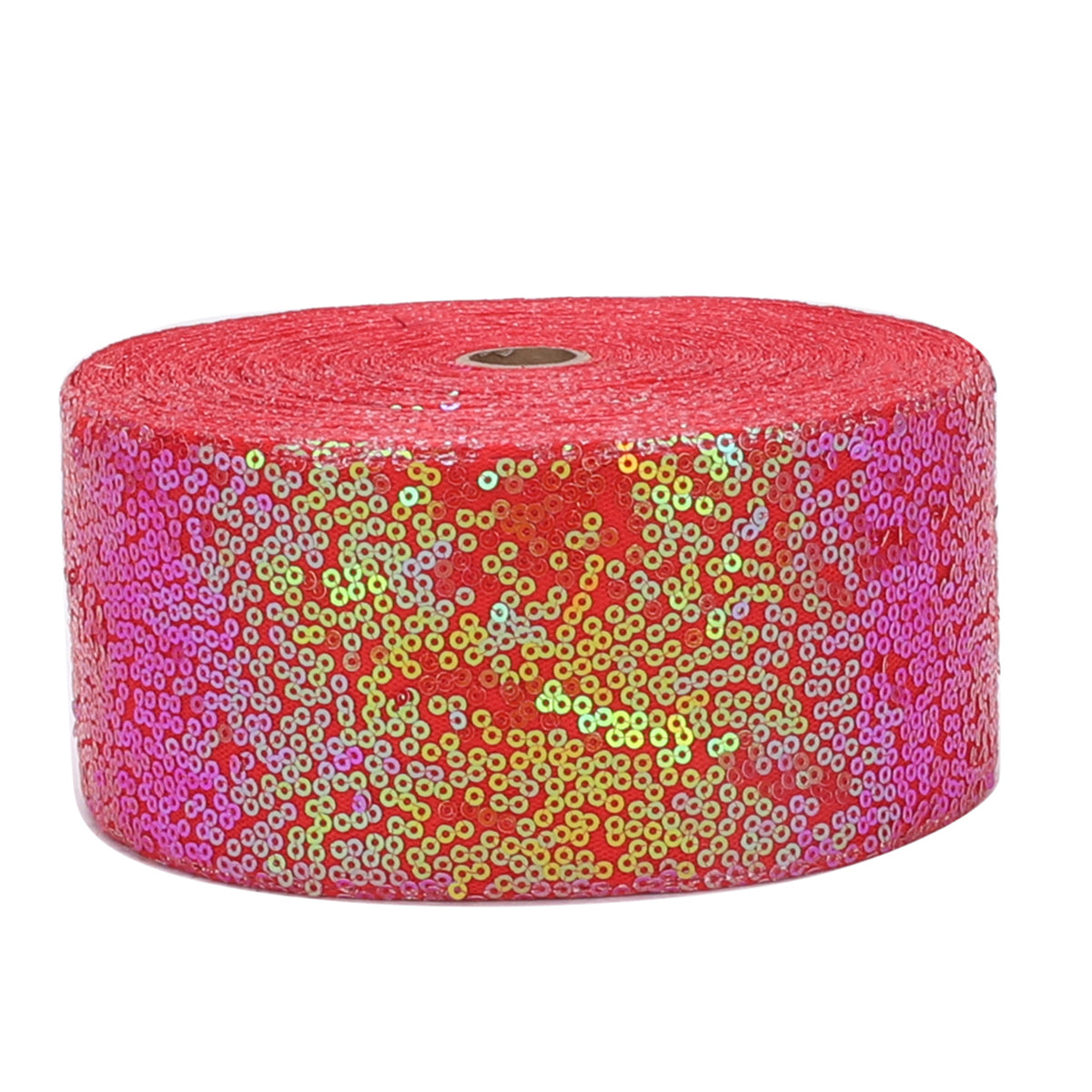 Cinta de lentejuelas garabateadas de 3 pulgadas (75 mm) de la serie colorida
